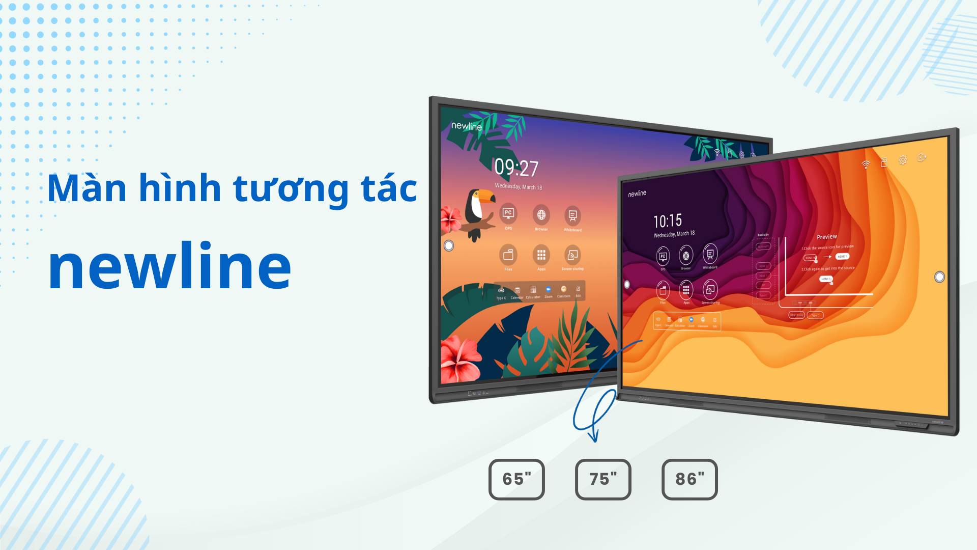 Màn hình tương tác NewLine